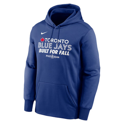 Youth Toronto Blue Jays 2025 MLB Nike Postseason Authentic Collection Therma Hoodie - Royal