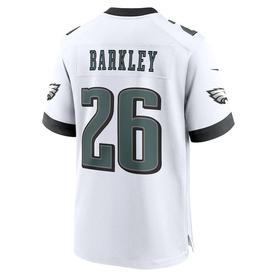 Saquon Barkley #26 Philadelphia Eagles Nike Game Jersey - Alternate White