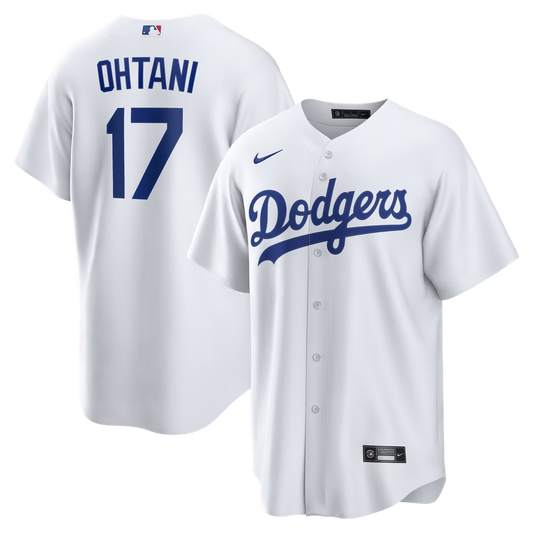 Shohei Ohtani #17 Fanatics Los Angeles Dodgers Replica Home Jersey - White