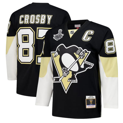Sydney Crosby #87 Pittsburgh Penguin Mitchell & Ness Power Play Authentic Premium Replica 2008-09 Jersey
