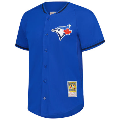 Jose Bautista #19 Toronto Blue Jays Mitchell & Ness Blue Authentic Batting Practice Jersey