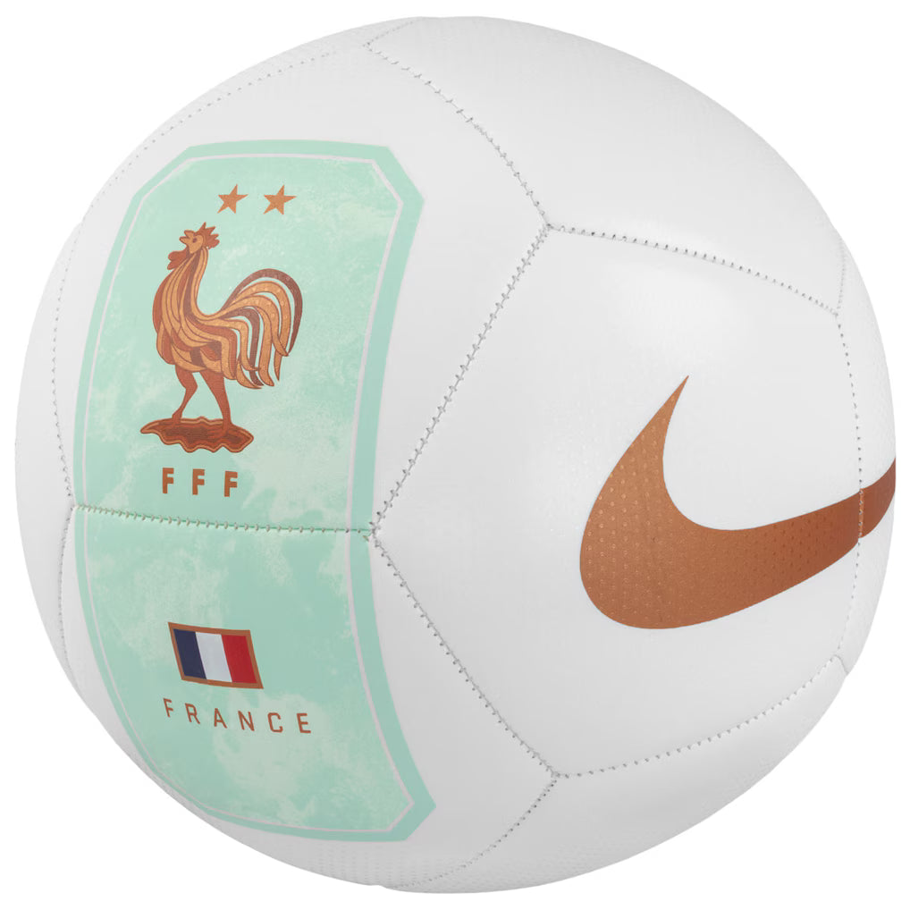 France FFF Soccer Nike Pitch Soccer Ball - White