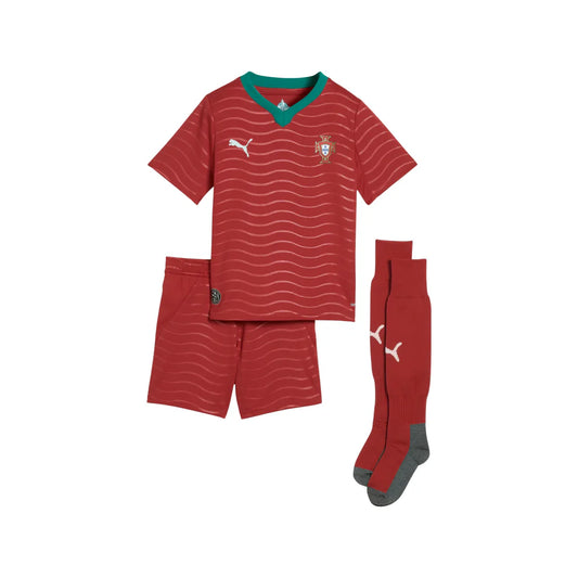 Toddler Portugal Puma 2026/27 Home Soccer Kit (Jersey, Shorts, Socks)