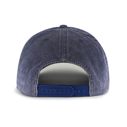 Edmonton Oilers 47' Brand Reclaim Hitch A-Frame Snap-Back Hat - Blue