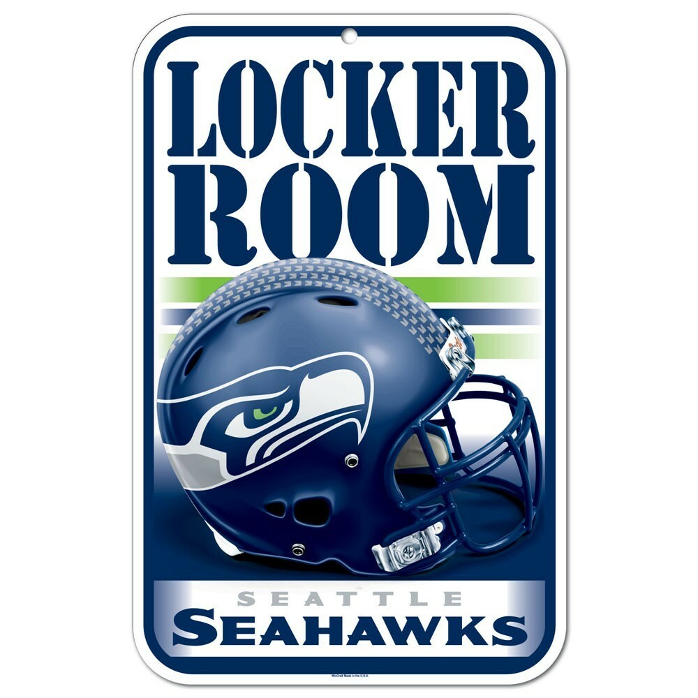Seattle Seahawks WinCraft Locker Room Sign