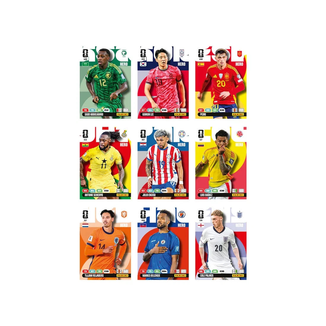 25/26 Panini Adrenalyn XL Fifa World Cup trading cards Mini Tin