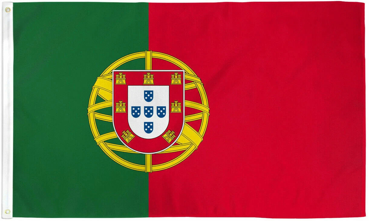 Portugal - World Cup 3’ x 5’ HUNTER Logo Flag