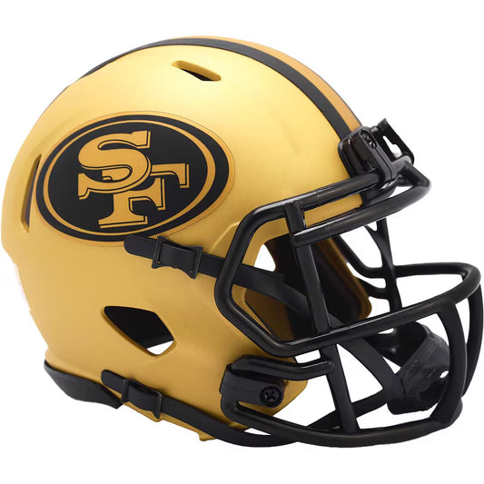 San Francisco 49ERS RAVE Riddell NFL Speed Mini Football Helmet