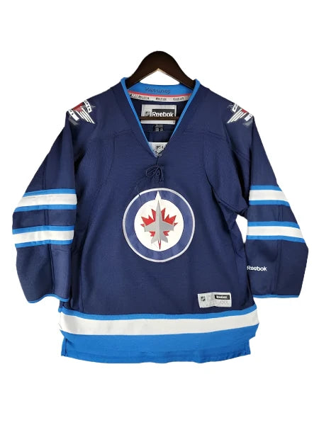 Youth Winnipeg Jets Home Replica Jersey Reebok - Pro League Sports Collectibles Inc.