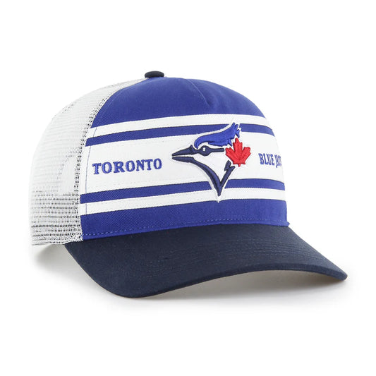 Toronto Blue Jays '47 Super Stripe Hitch Adjustable Hat