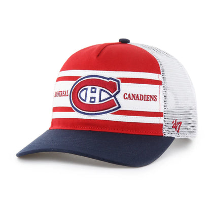 Montreal Canadiens '47 Super Stripe Hitch Adjustable Hat - Pro League Sports Collectibles Inc.