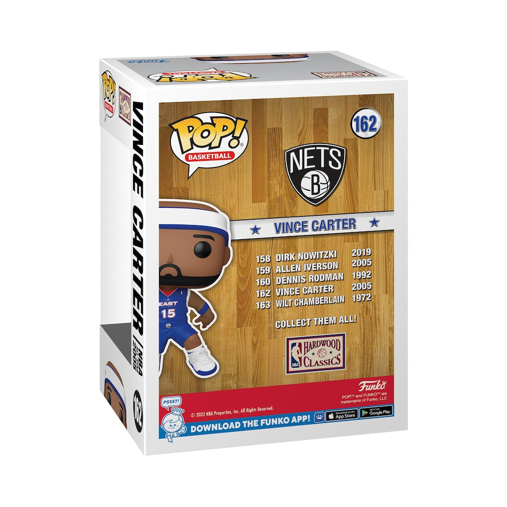 NBA POP! Funko All-Stars East Vince Carter Vinyl Figure #162