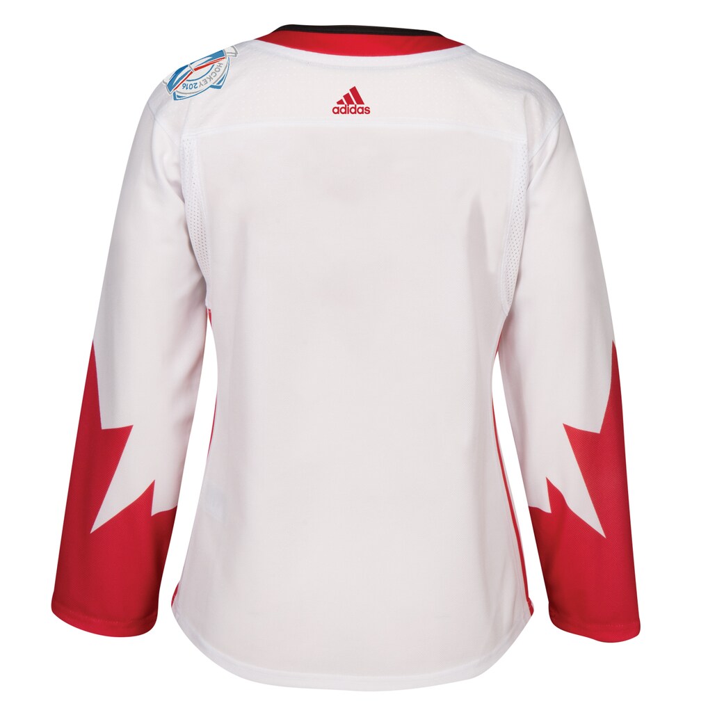 Women’s Team Canada 2016 World Cup of Hockey Adidas Premier White Jersey