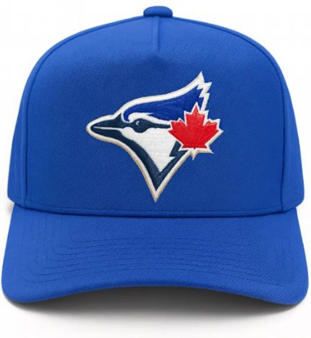 Toronto Blue Jays Mitchell & Ness MLB 2025 World Series Adjustable A-Frame Hat - Blue