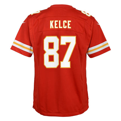 Toddler Travis Kelce #87 Red Kansas City Chiefs Nike - Game Jersey