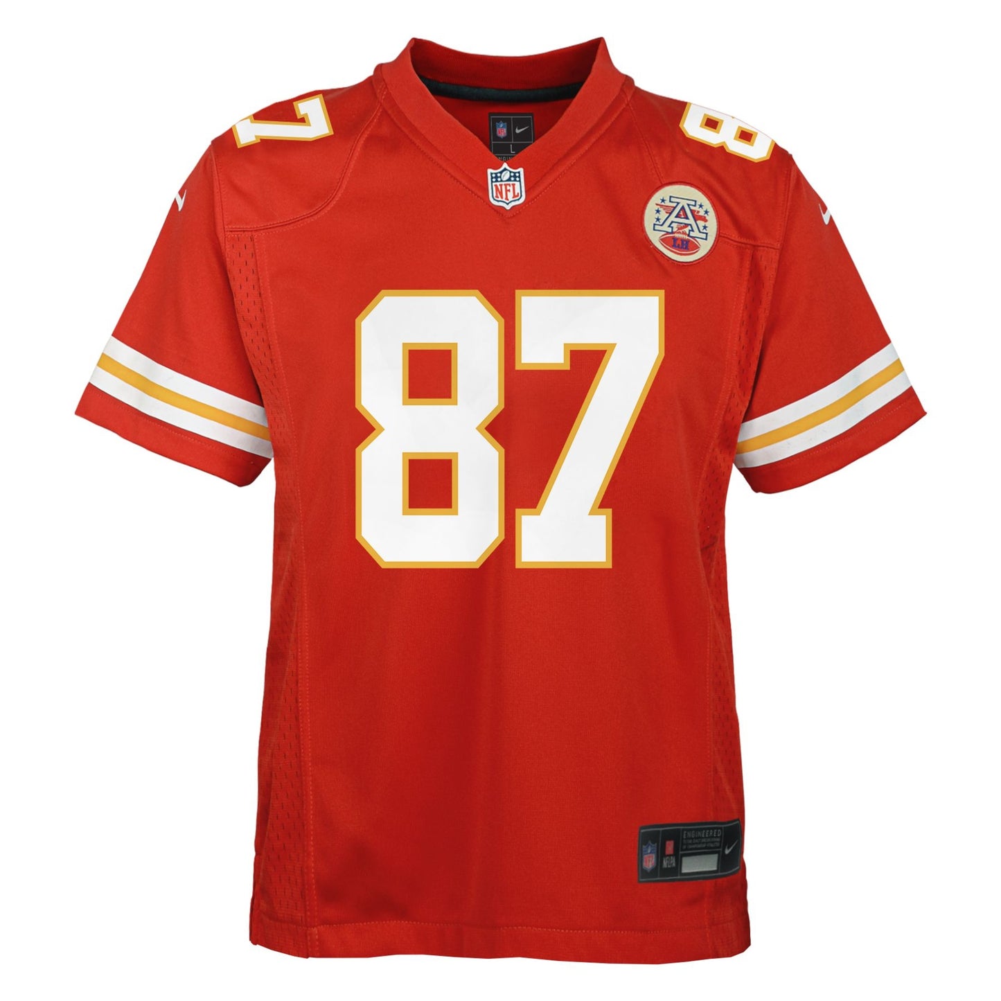 Child Travis Kelce #87 Red Kansas City Chiefs Nike - Game Jersey