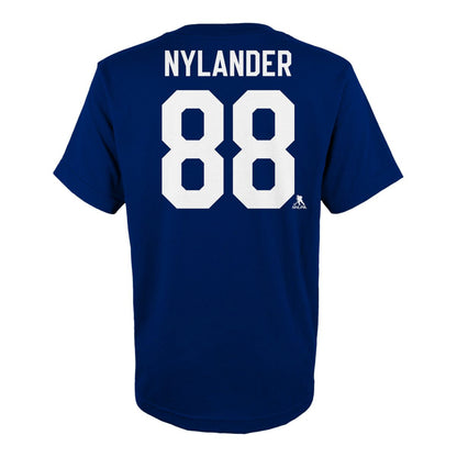 Youth Toronto Maple Leafs William Nylander #88 Name and Number T-Shirt
