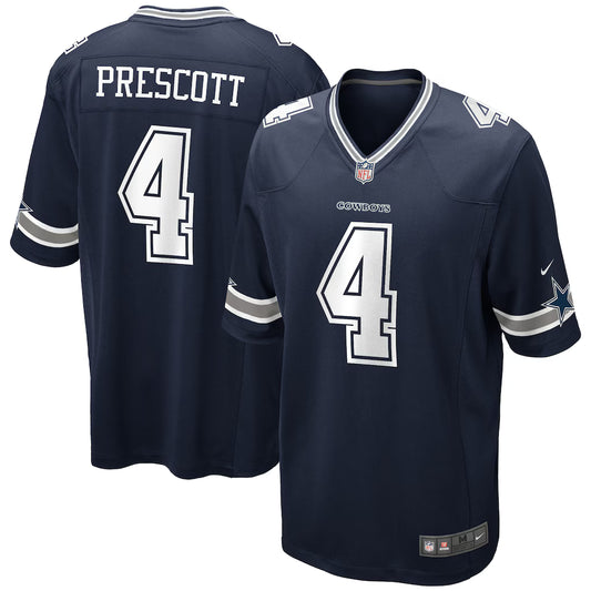 Youth Dak Prescott #4 Dallas Cowboys Nike - Home Game Jersey