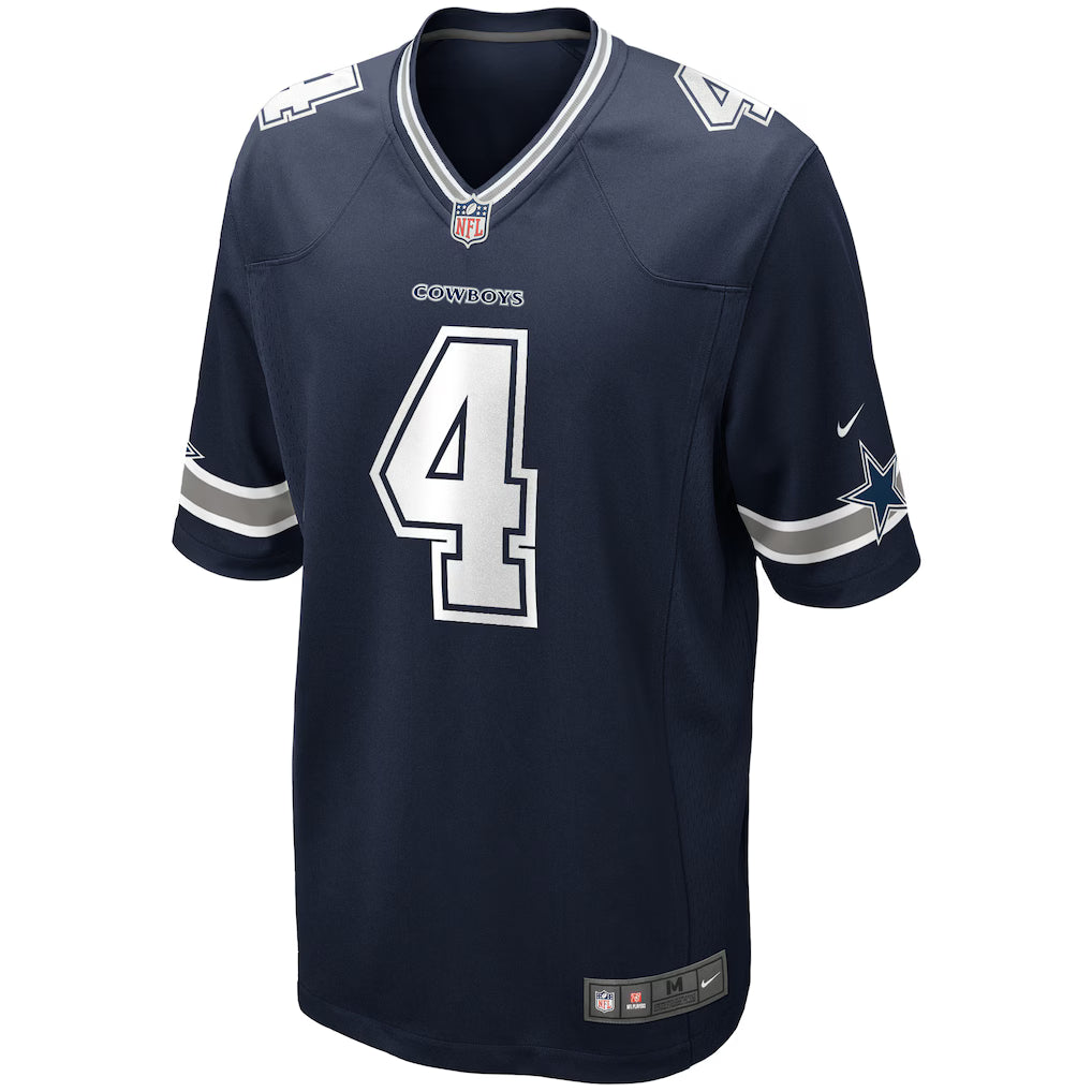 Youth Dak Prescott #4 Dallas Cowboys Nike - Home Game Jersey