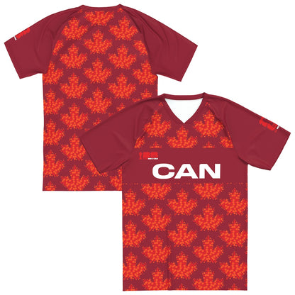 Kids Canada 2026 Fifa World Cup Host Country Fashion Jersey - Red