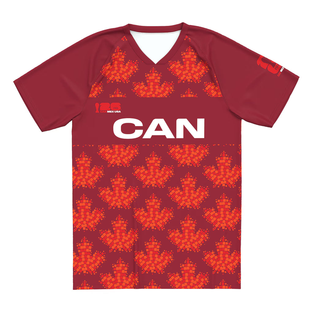 Youth Canada Adidas 2026 Fifa World Cup Host Country Fashion Jersey - Red
