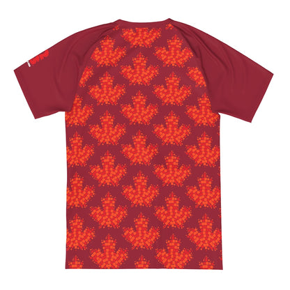 Kids Canada 2026 Fifa World Cup Host Country Fashion Jersey - Red