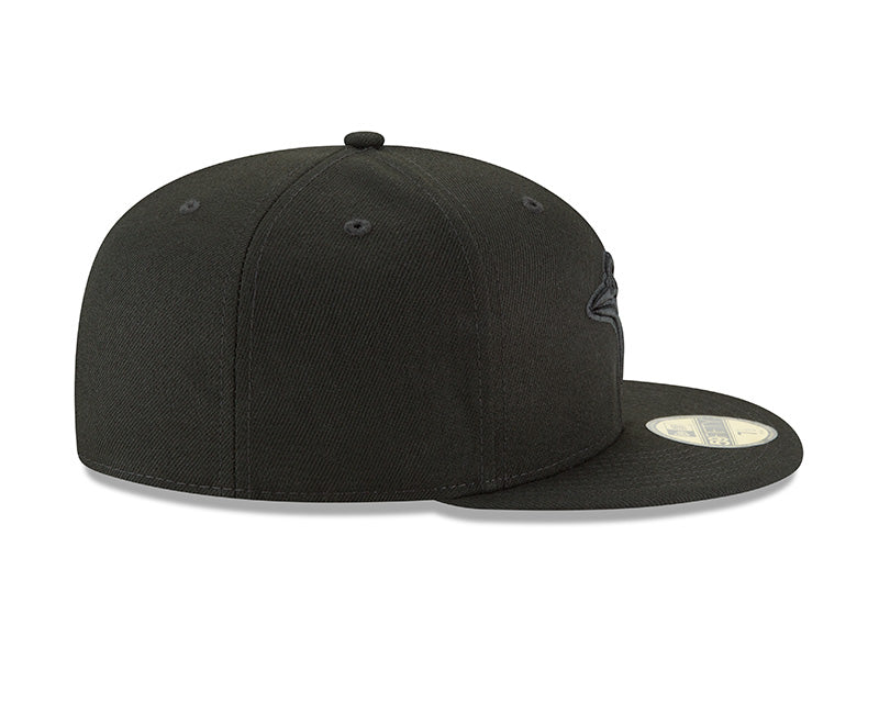 Toronto Blue Jays New Era Primary Logo Basic 59FIFTY Fitted Hat Black