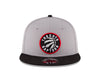 Youth Toronto Raptors 2Tone 9Fifty New Era Snapback Hat - Grey/Black - Pro League Sports Collectibles Inc.