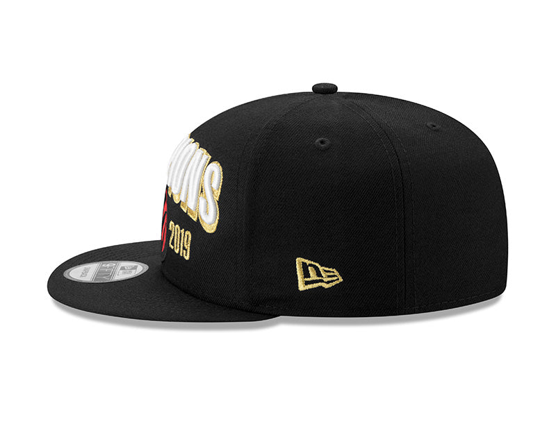 Youth Toronto Raptors **2nd Print** NBA Authentic Championship Locker Room 9Fifty New Era SnapBack Hat - Pro League Sports Collectibles Inc.