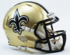 NFL New Orleans Saints Mini Speed Helmet - Pro League Sports Collectibles Inc.