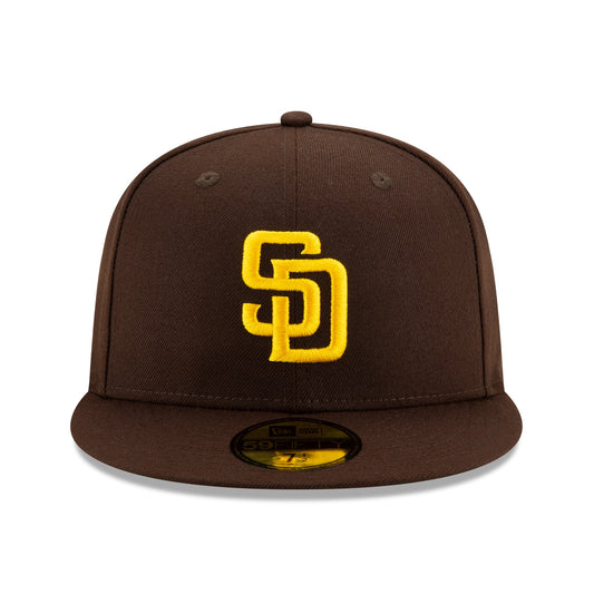 San Diego Padres New Era 2020 Authentic Collection On-Field 59FIFTY Fitted Hat - Brown - Pro League Sports Collectibles Inc.