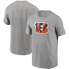 Cincinnati Bengals Nike Primary Logo T-Shirt - Heathered Gray - Pro League Sports Collectibles Inc.