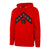 Toronto Raptors 47 Brand Chevron Red Hoodie