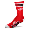 Detroit Red Wings - 4 Stripe Deuce Socks - Pro League Sports Collectibles Inc.