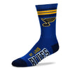 St. Louis Blues - 4 Stripe Deuce Socks - Pro League Sports Collectibles Inc.