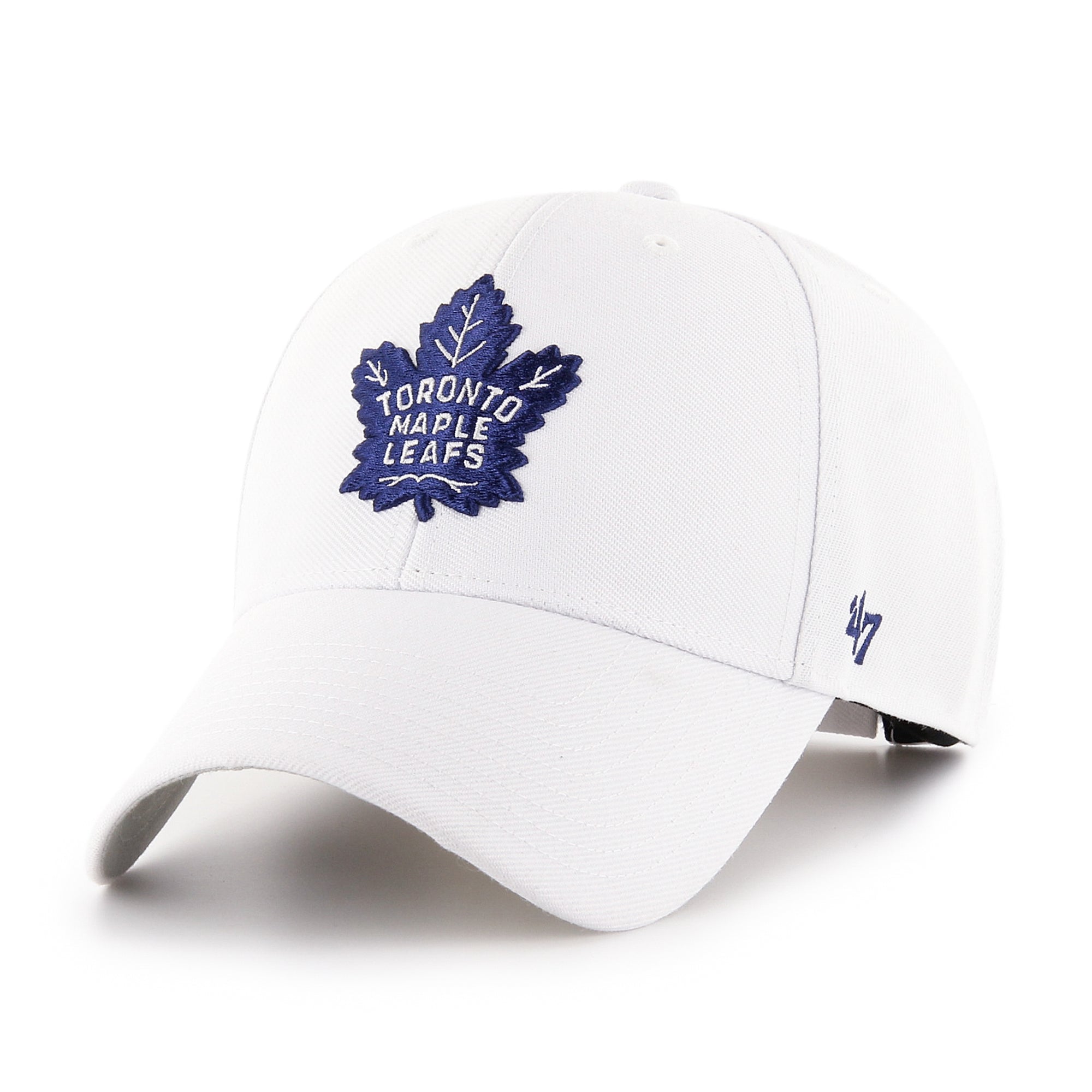  '47 Men's Toronto Maple Leafs Two Tone Charcoal/Black MVP  Adjustable Hat - One Size : Sports & Outdoors