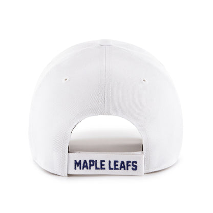 Toronto Maple Leafs White Alt MVP 47 Brand Adjustable Hat - Pro League Sports Collectibles Inc.