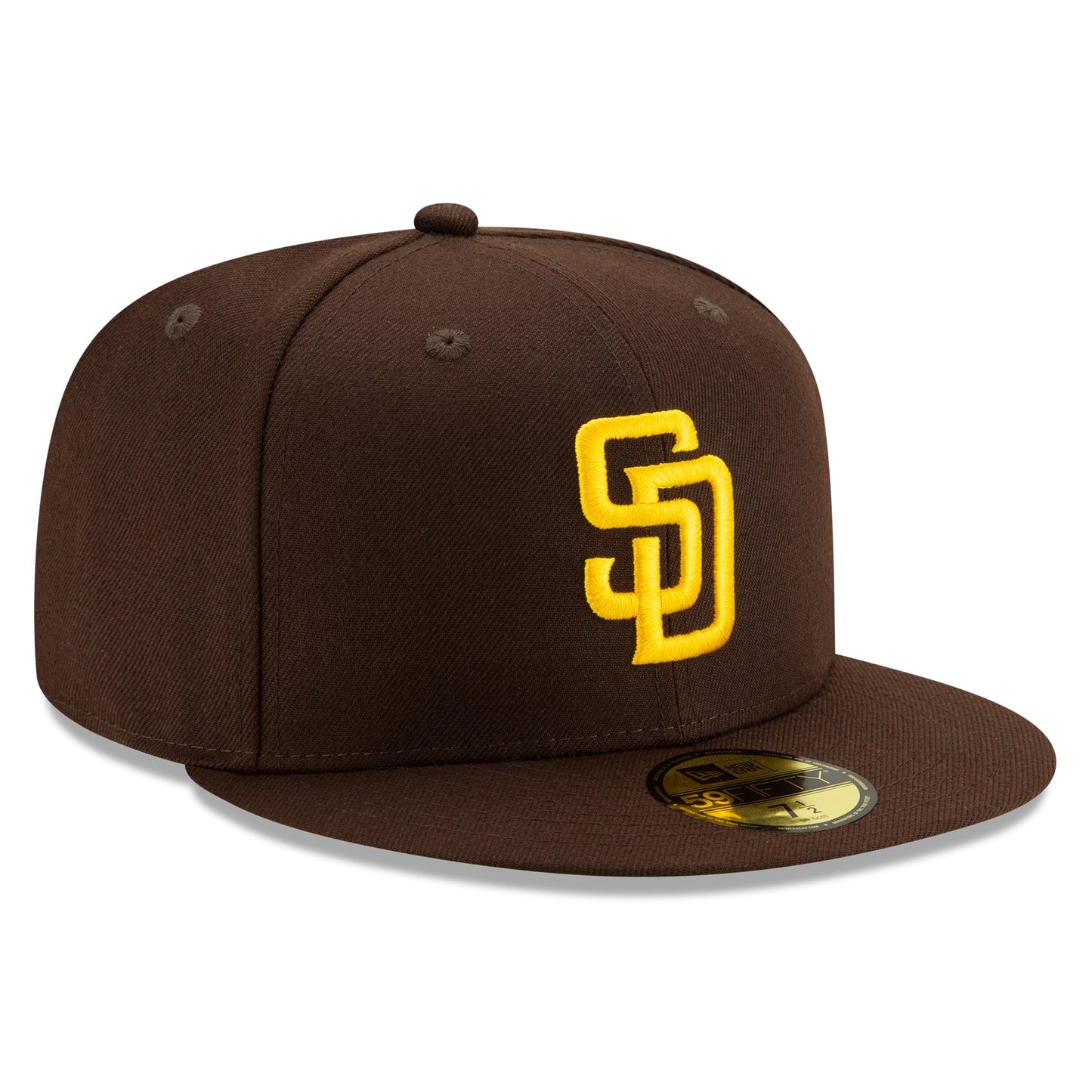 San Diego Padres New Era 2020 Authentic Collection On-Field 59FIFTY Fitted Hat - Brown - Pro League Sports Collectibles Inc.