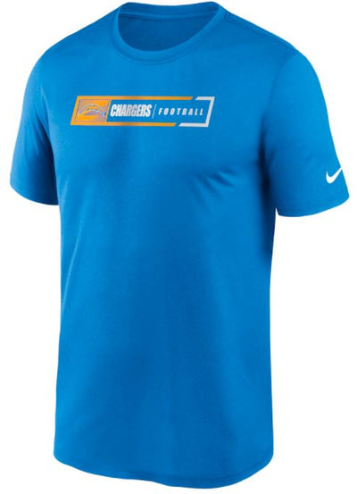 Los Angeles Chargers Nike Fan Gear Legend Football Performance T-Shirt - Powder Blue - Pro League Sports Collectibles Inc.