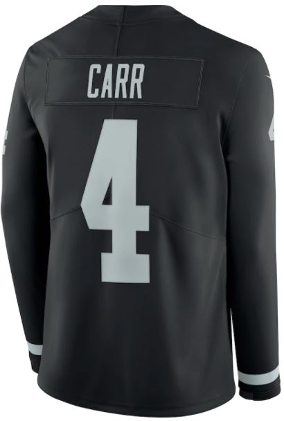 Las Vegas Raiders Nike Sideline Line of Scrimmage Long Sleeve T-Shirt, L / Black by Fan Shop Today