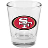 San Francisco 49ers 2oz Shot Glass - Pro League Sports Collectibles Inc.