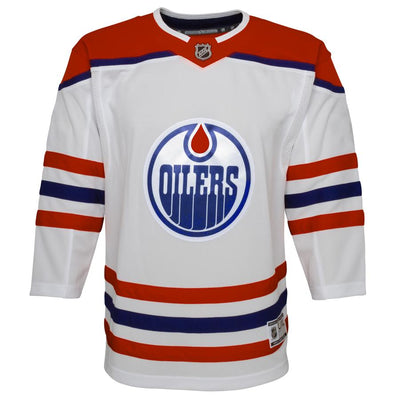 Youth Edmonton Oilers Reverse Retro Jersey - Pro League Sports Collectibles Inc.