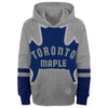 Youth Toronto Maple Leafs Special Edition Big Logo Pullover Hoodie - Heather Gray - Pro League Sports Collectibles Inc.
