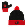 Infant Bam Bam 2-Tone Beanie Hat POM and Glove Gift Combo - 47 Brand - Pro League Sports Collectibles Inc.