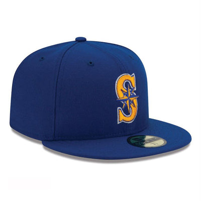 Seattle Mariners New Era Alternate 2 Authentic On Field 59FIFTY Fitted Hat - Royal - Pro League Sports Collectibles Inc.