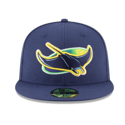 Tampa Bay Rays New Era Alternate Authentic Collection On-Field 59FIFTY Fitted Hat - Navy - Pro League Sports Collectibles Inc.
