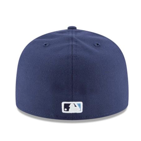 Tampa Bay Rays New Era Alternate Authentic Collection On-Field 59FIFTY Fitted Hat - Navy - Pro League Sports Collectibles Inc.