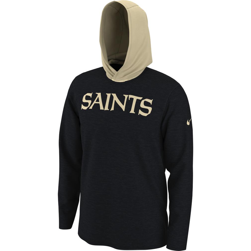 Men's Nike Black New Orleans Saints Fan Gear Primary Logo Performance Long  Sleeve T-Shirt