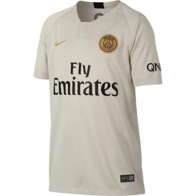 Youth Paris Saint-Germain Nike 2018/19 Away Replica Jersey - Tan - Pro League Sports Collectibles Inc.