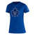 Women's Toronto Maple Leafs adidas Blue Reverse Retro - Primary Logo T-Shirt